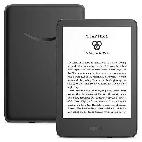 Ebook Amazon Kindle wifi 6'' 2022 16GB negro - Tecatech-uy