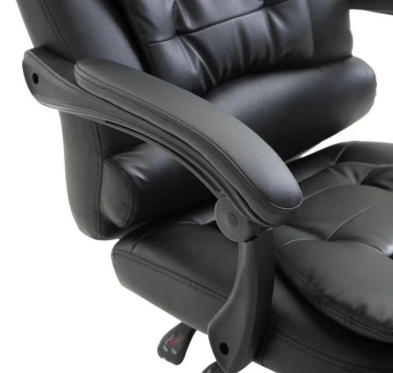 Silla Ejecutiva Lumax 7 Puntos de masaje negra - Tecatech-uy