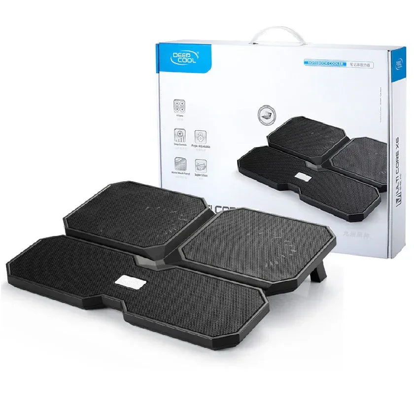 Bandeja notebook Deepcool Multi Core X6 + puerto USB - Tecatech-uy