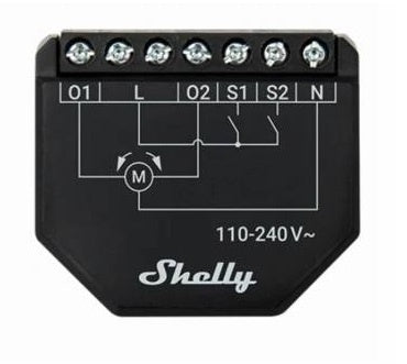 Controlador Shelly para persiana y cortinas