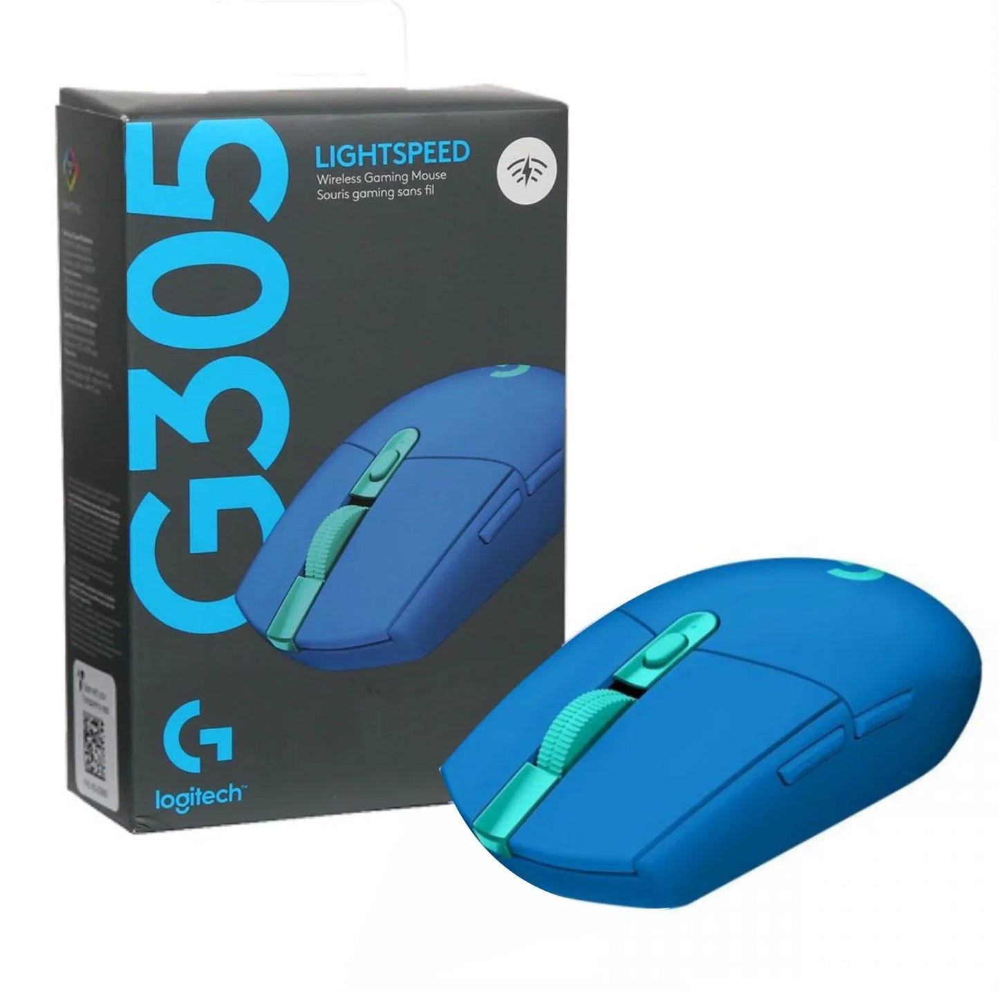 Mouse Logitech G305 gaming inalámbrico azul - Tecatech-uy