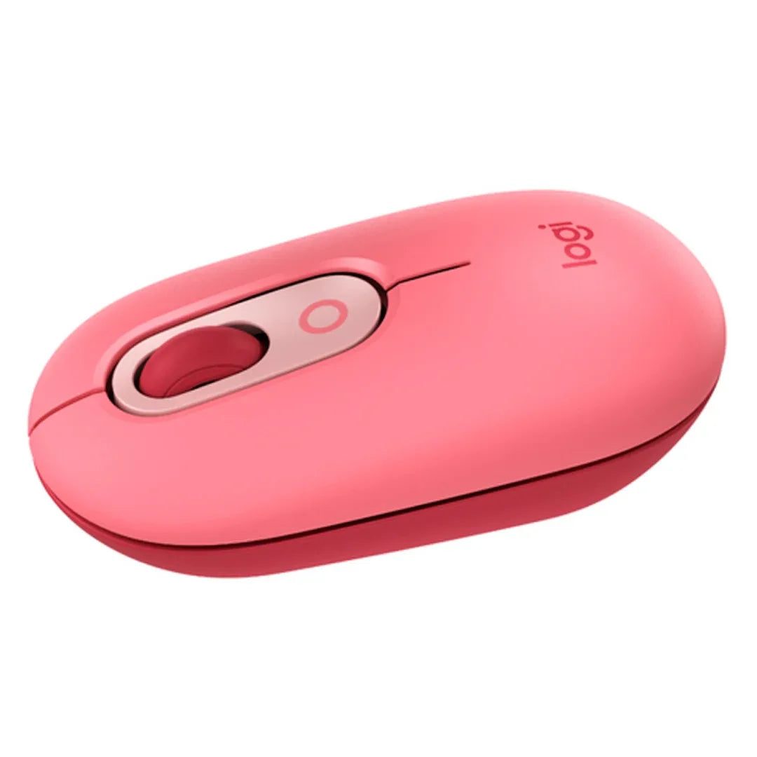 Mouse Logitech POP inalámbrico bluetooth rosa - Tecatech-uy