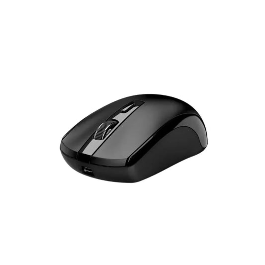 Mouse Genius ECO-8150 inalambrico negro - Tecatech-uy