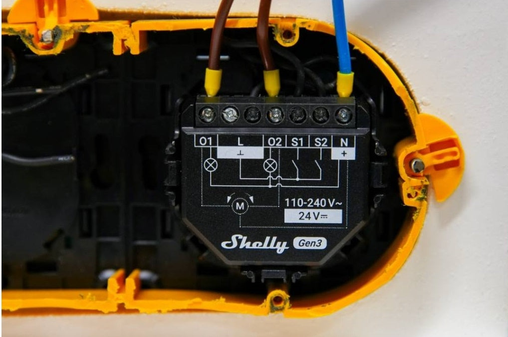 Rele Shelly 2PM GEN3 Wi-fi Dual