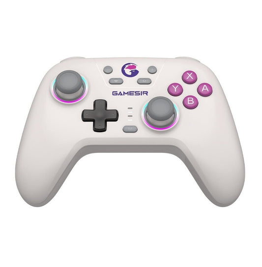 Joystick GameSir T4 Nova HD Rumble blanco Bluetooth - Tecatech-uy