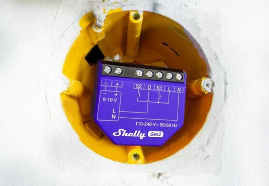 Dimmer Shelly GEN3 PM Wi-fi - Tecatech-uy