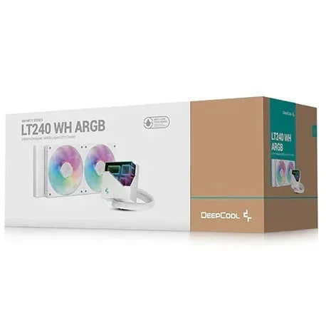Cooler Liquido DeepCool LT360 ARGB blanco - Tecatech-uy
