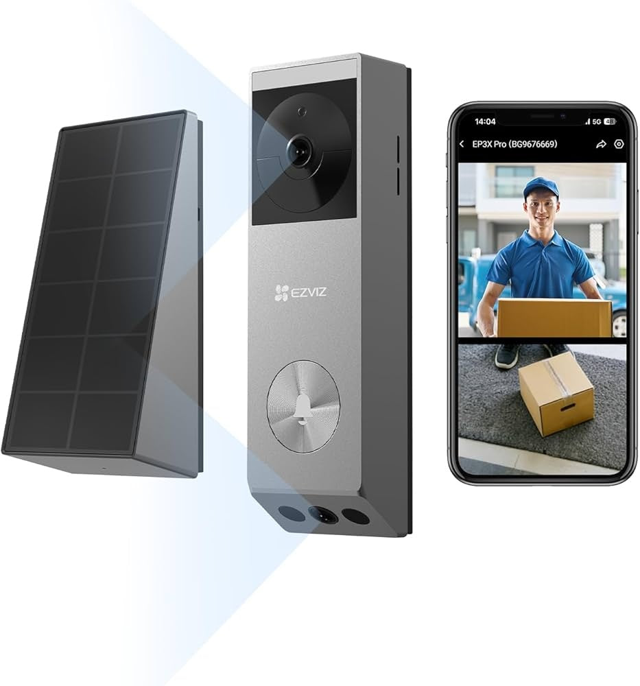 Timbre inteligente Ezviz EP3x Pro 2K / FullHD