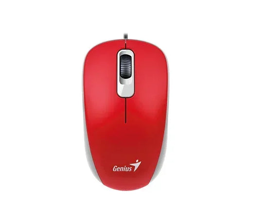 Mouse Genius DX-110 USB rojo - Tecatech-uy