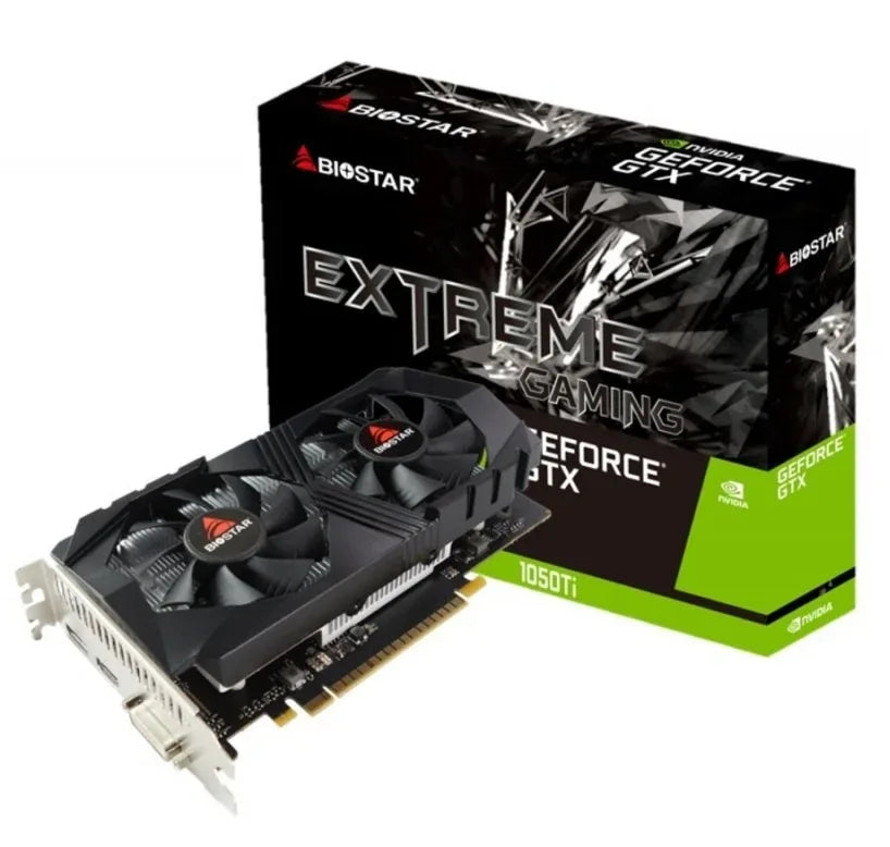 Tarjeta Video Biostar GTX1050 4GB GDDR5 - Tecatech-uy