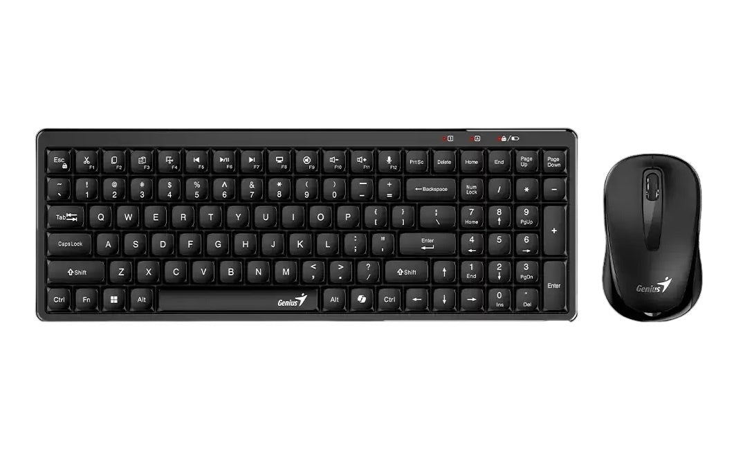 Combo Genius LuxeMate Q8100 inalambrico teclado y mouse