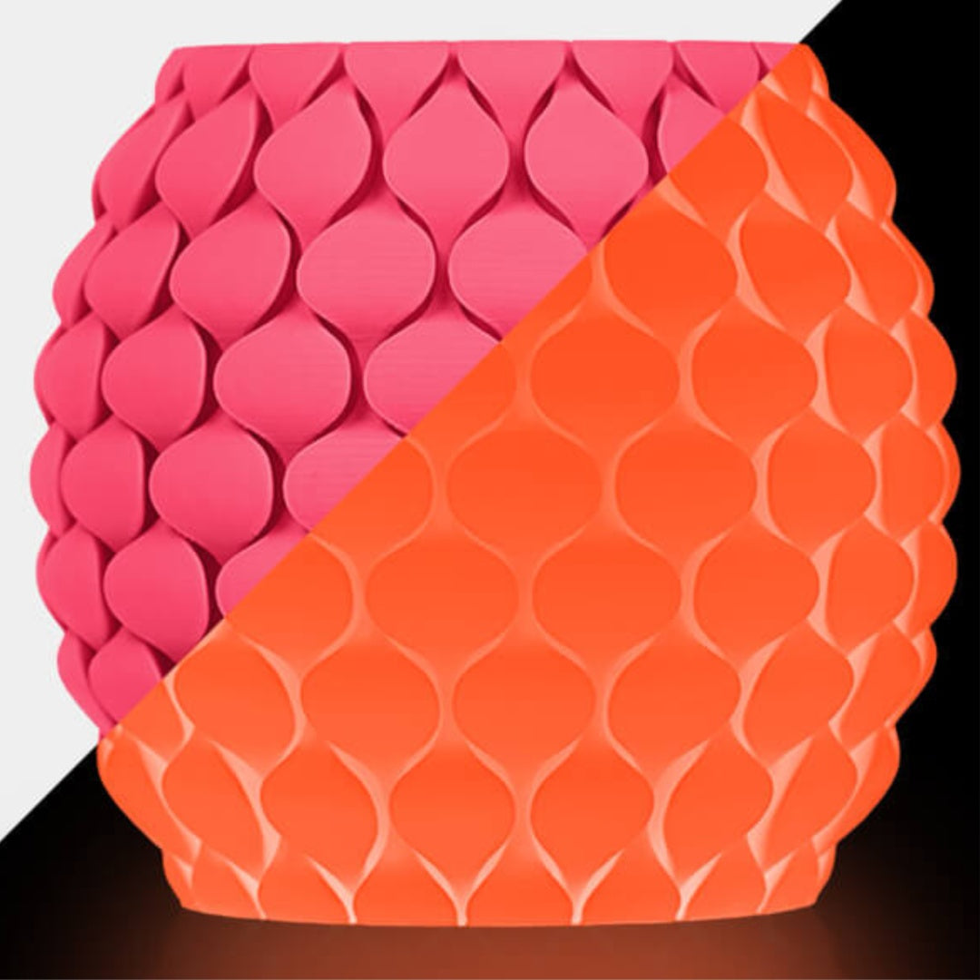 Filamento Sunlu PETG Glow 1.75mm rojo