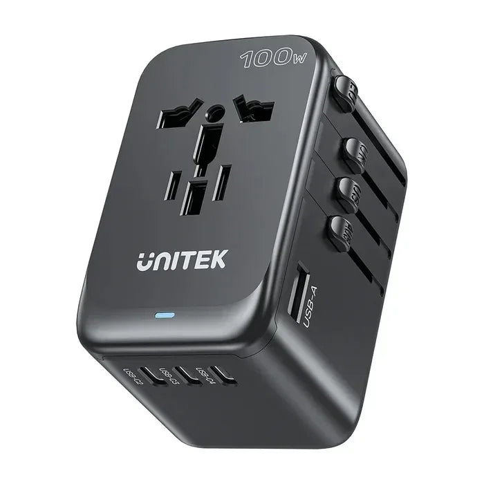 Cargador / Adaptador Universal Unitek 100W - Tecatech-uy