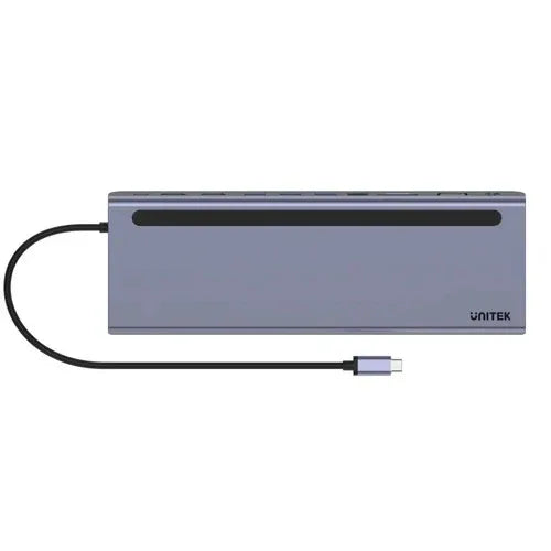 Dock Station Unitek HUB USB-C 11 en 1 PD 100w - Tecatech-uy