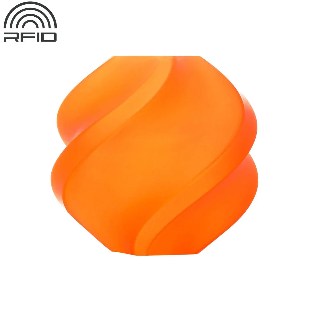Filamento Bambu Lab PLA Translucent naranja - Tecatech-uy