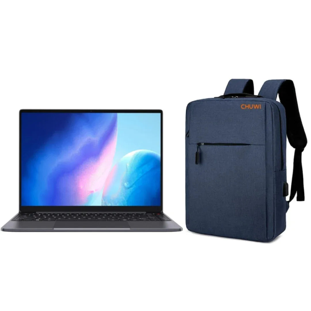 Notebook Chuwi Core i5 + Mochila azul - Tecatech-uy