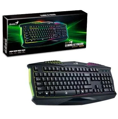 Teclado Genius Scorpion K220 gamer retroiluminado español usb - Tecatech-uy