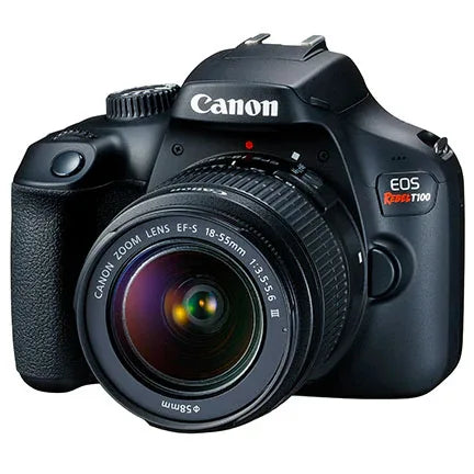 Camara Canon T100 lente 18-55mm WiFi - Tecatech-uy