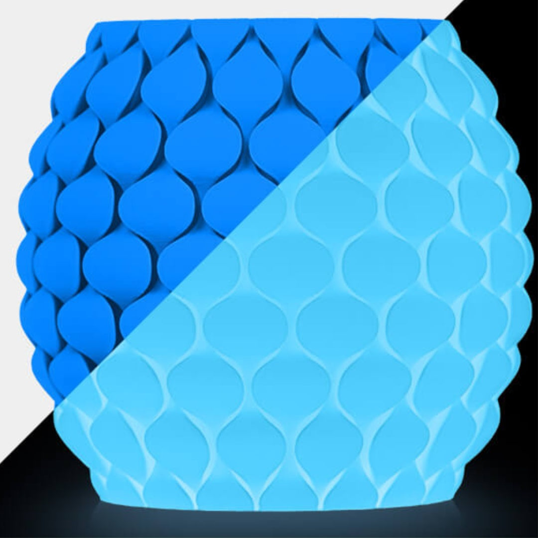 Filamento Sunlu PLA Fosforescente 1.75mm azul