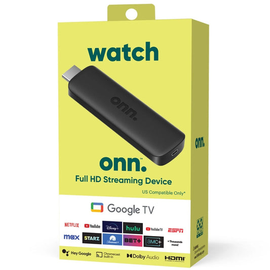 Onn Google TV Full HD Streaming Box - Tecatech-uy