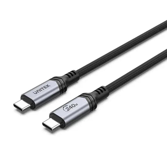 Cable Unitek USB-C a USB-C PD 240w 2m - Tecatech-uy
