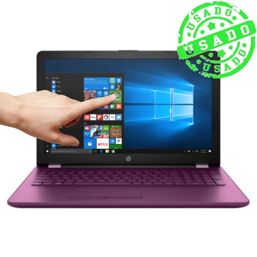 Notebook HP Quadcore 2.6Ghz, 4GB, 240GB SSD, 15.6 Touch, Win10 (Usado) - Tecatech-uy
