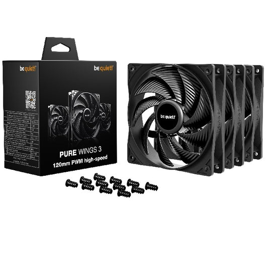 Fan be quiet! Pure Wings 3 120mm PWM HS x 3