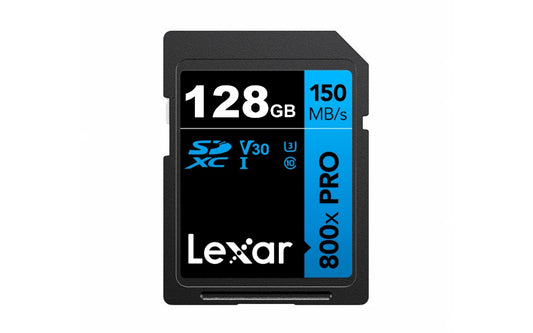 Memoria SDXC Lexar 800X Pro 128GB Blue Series - Tecatech-uy