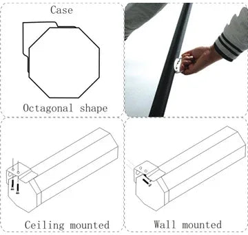 Pantalla para proyector 120'' 16:9 - Tecatech-uy