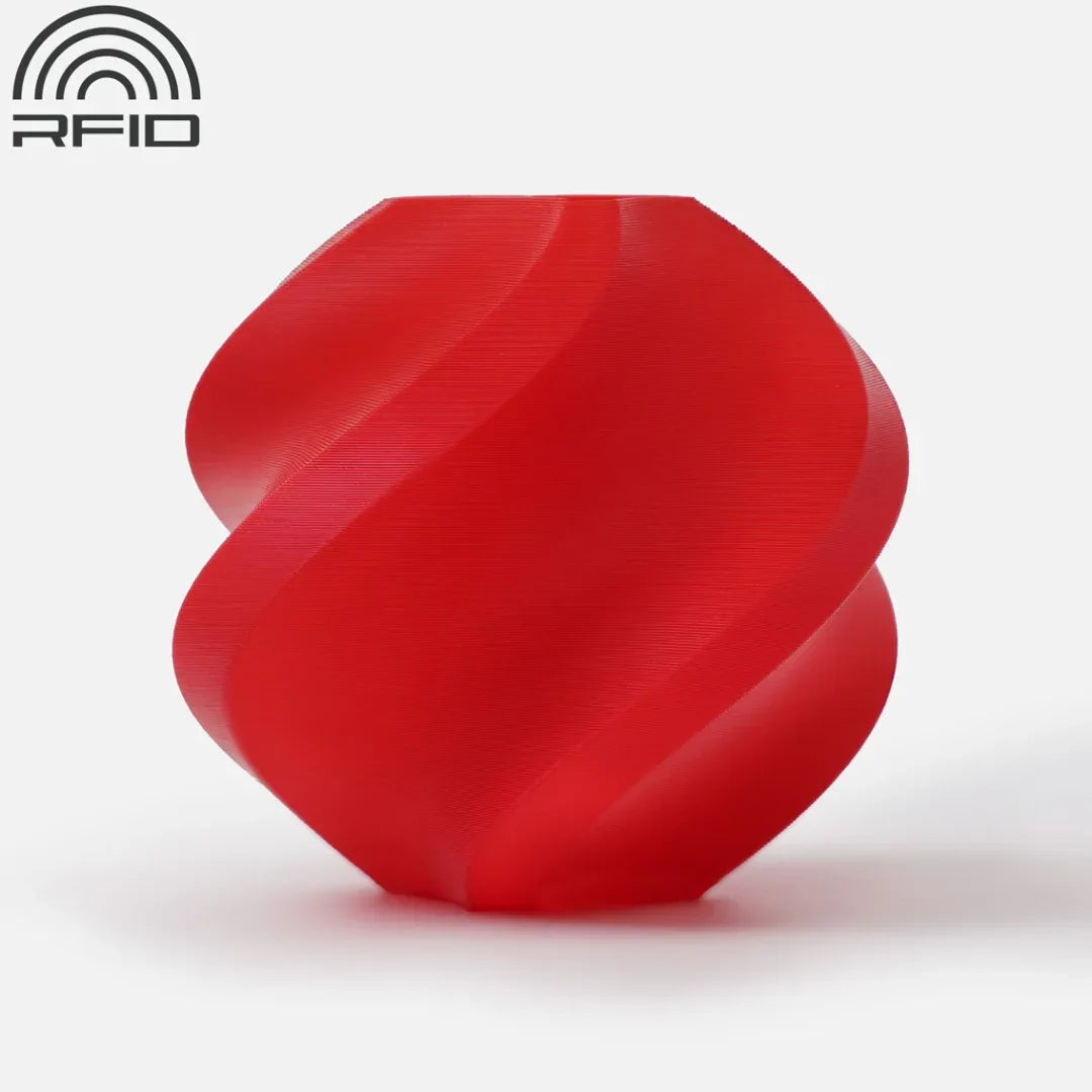 Filamento Bambu Lab ABS rojo - Tecatech-uy