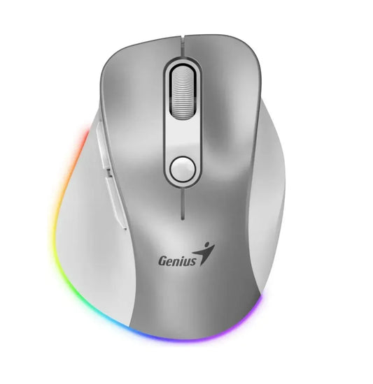 Mouse Genius Ergo 9000S Pro blanco - Tecatech-uy