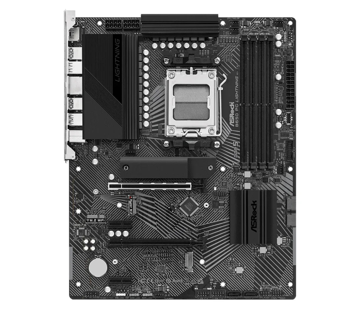 Mother Asrock B650 PG Lightning AM5 - Tecatech-uy