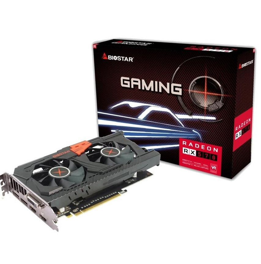 Tarjeta Video Biostar AMD RX570 8GB DDR5