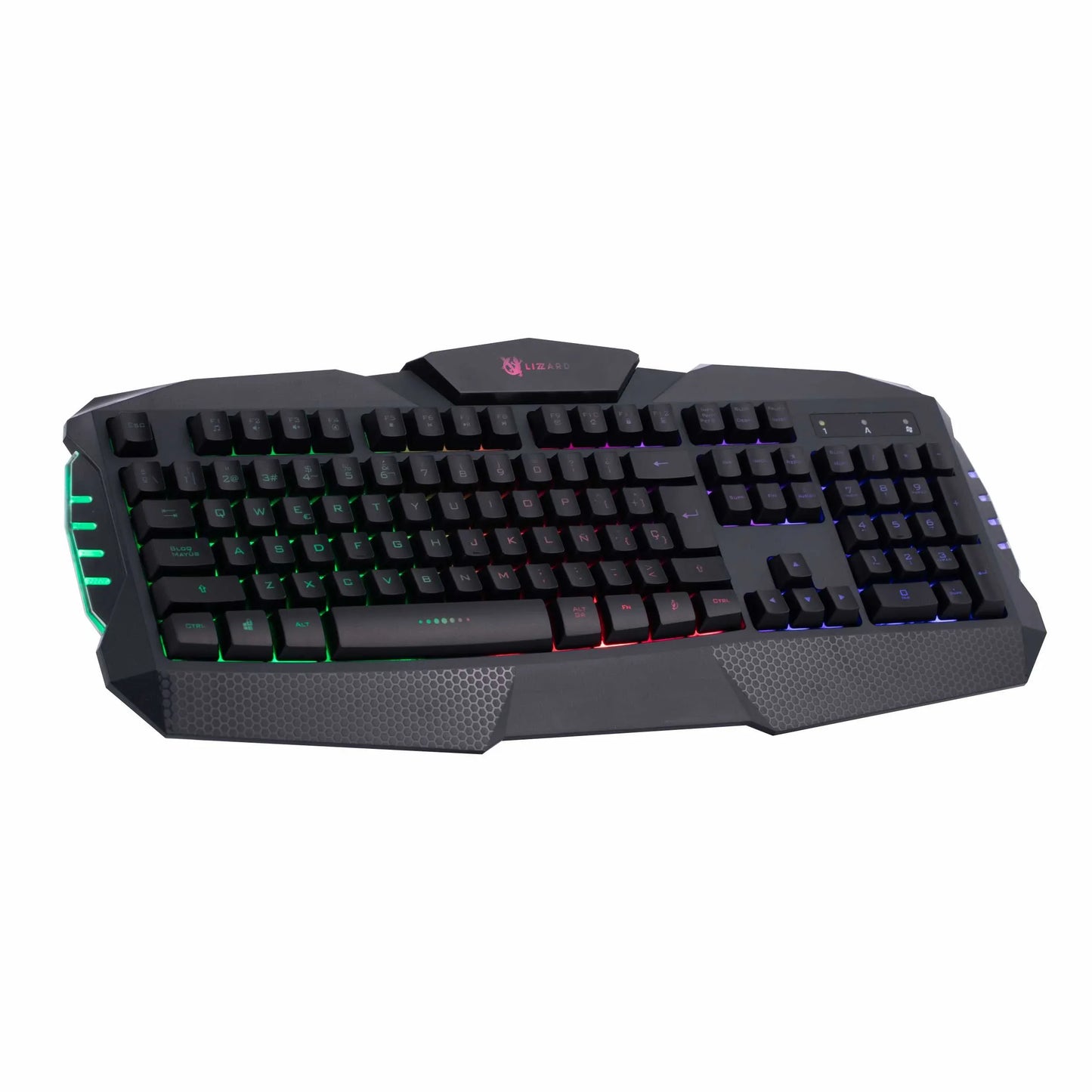 Teclado X-Lizzard gamer RGB en español usb - Tecatech-uy