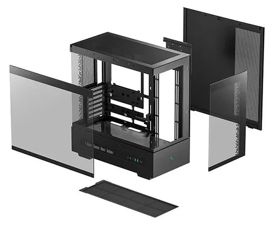 Gabinete DeepCool CH690 Digital Negro - Tecatech-uy