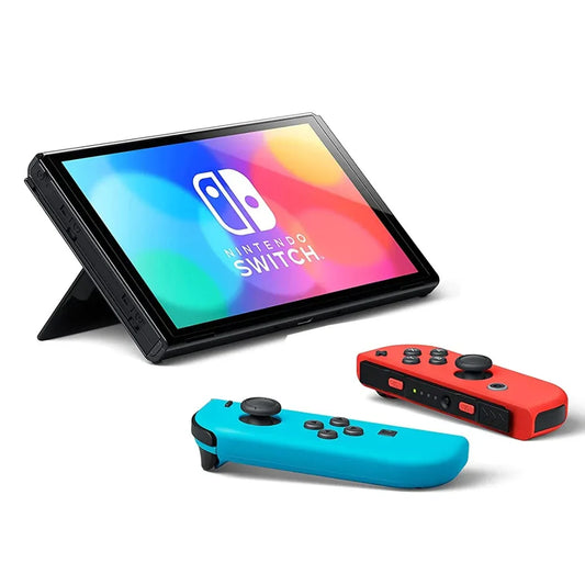 Consola Nintendo Switch OLED Neon azul y rojo - Tecatech-uy