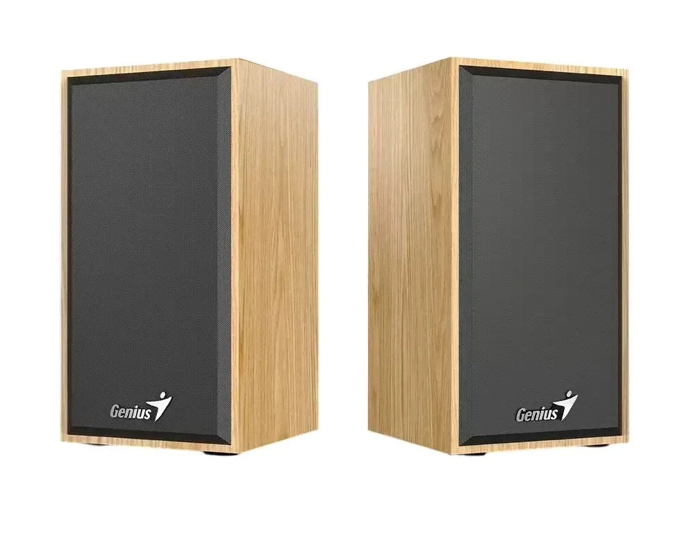Parlante Genius 2.0 SP-HF180 6W USB madera - Tecatech-uy
