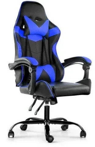 Silla Gamer Lumax ROM negro/azul - Tecatech-uy