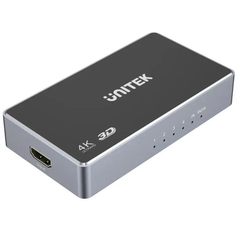 Splitter Unitek HDMI 4K de 4 puertos - Tecatech-uy