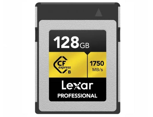 Memoria CFexpress Lexar Pro 128GB Tipo B Gold Series - Tecatech-uy