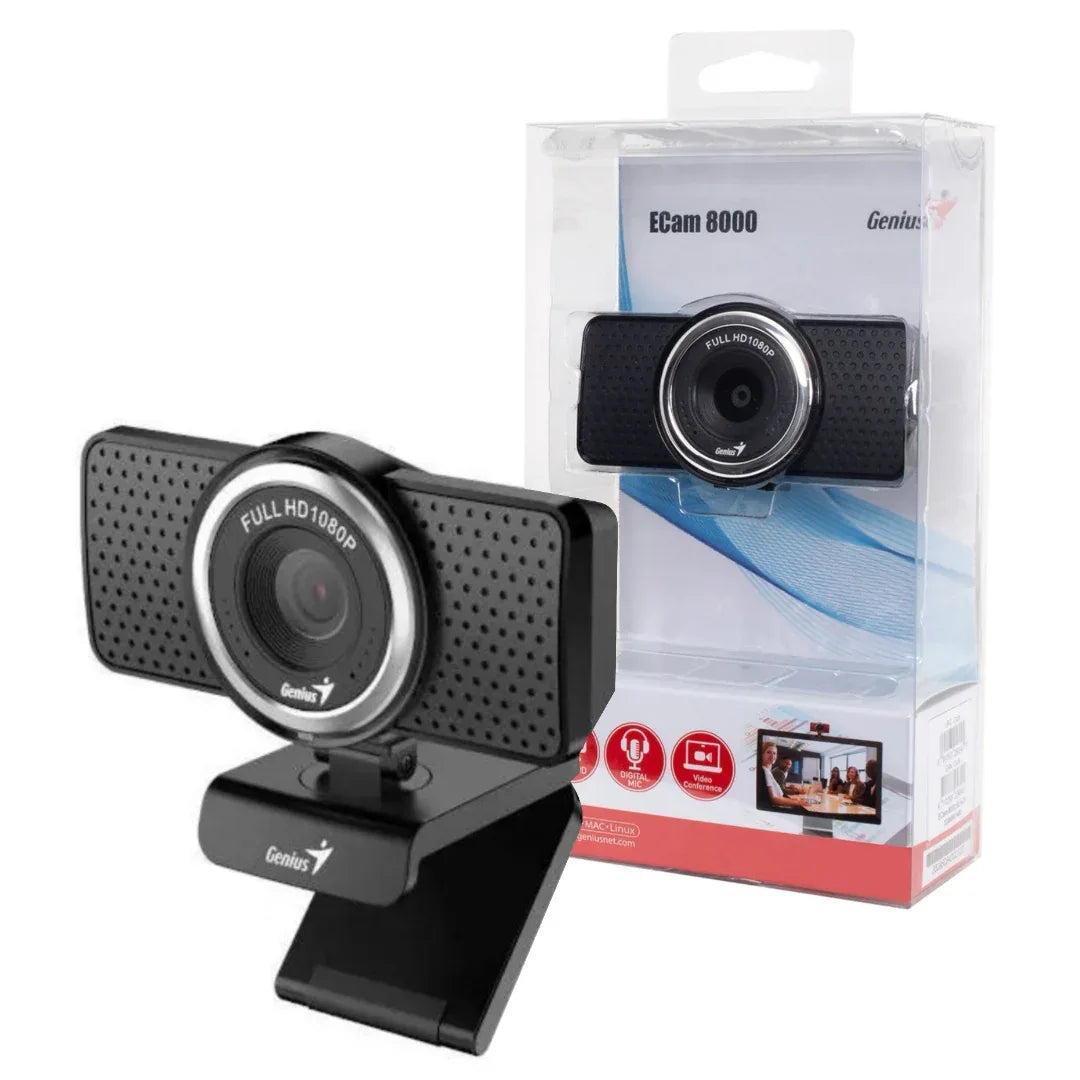 Webcam Genius Full HD 1080p c/microfono - Tecatech-uy