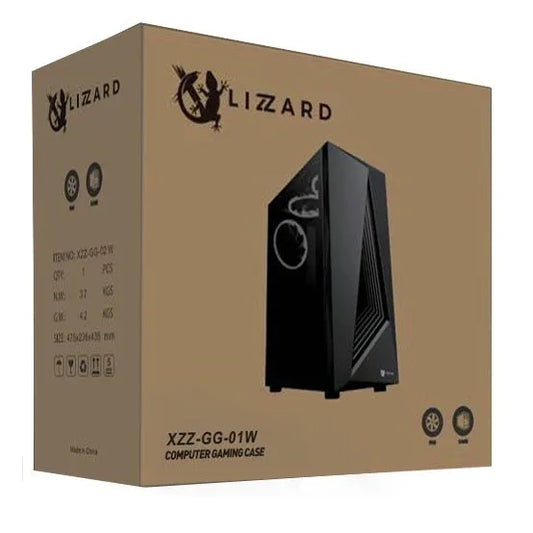 Gabinete Gamer X-lizzard CA-037 - Tecatech-uy