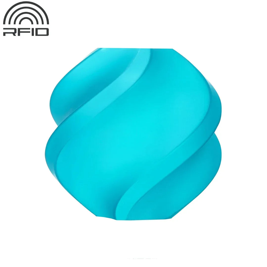 Filamento Bambu Lab PLA Translucent turquesa - Tecatech-uy
