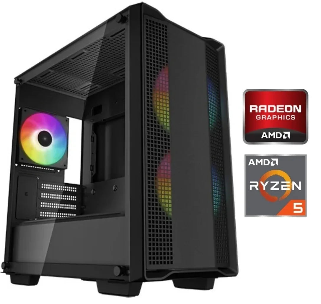 Equipo Gamer Ryzen 5 4500, 16GB, SSD 480GB, RX 580 8GB - Tecatech-uy