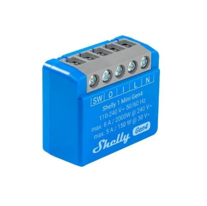 Rele Shelly Mini 1 GEN4 Wi-fi 6 - Tecatech-uy