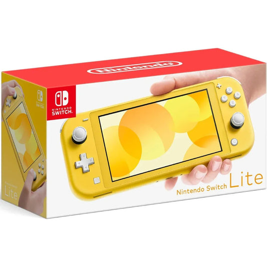 Consola Nintendo Switch lite amarilla - Tecatech-uy