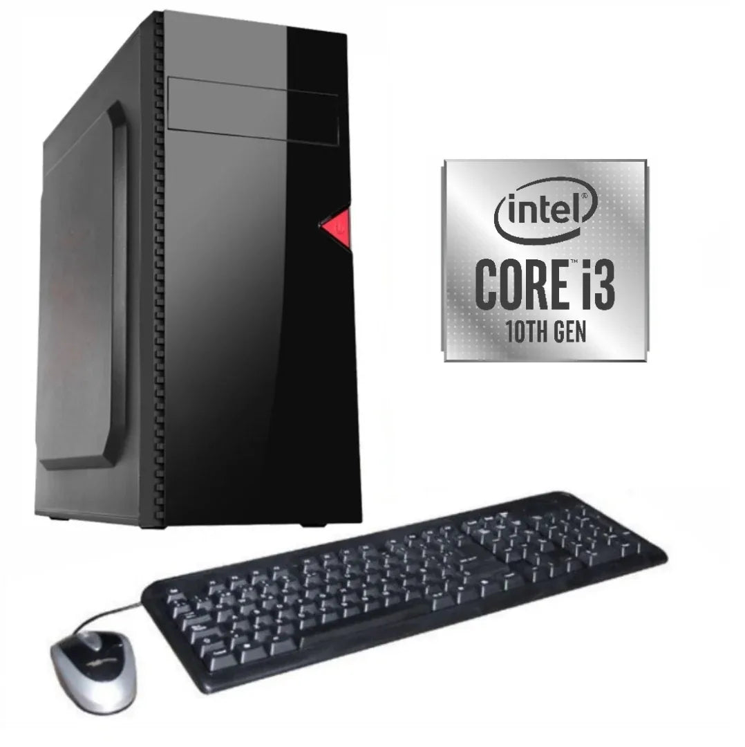 Equipo nuevo Core i3 10100, 8GB - Tecatech-uy