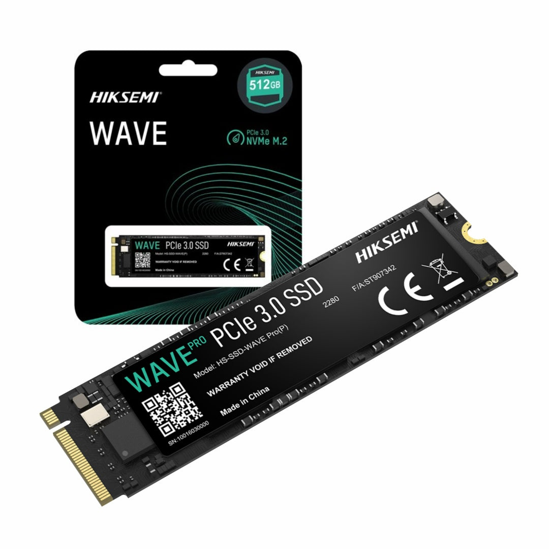Disco SSD Hiksemi 512GB M2 2280 Nvme Wave PCIe Gen3x4