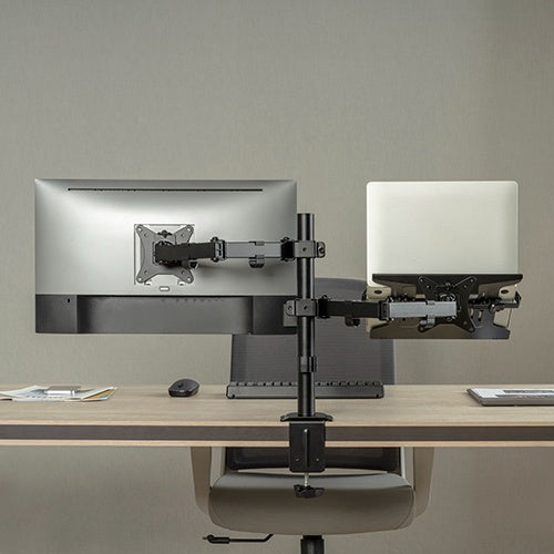 Soporte para monitor hasta 32 y notebook hasta 15.6 - Tecatech-uy