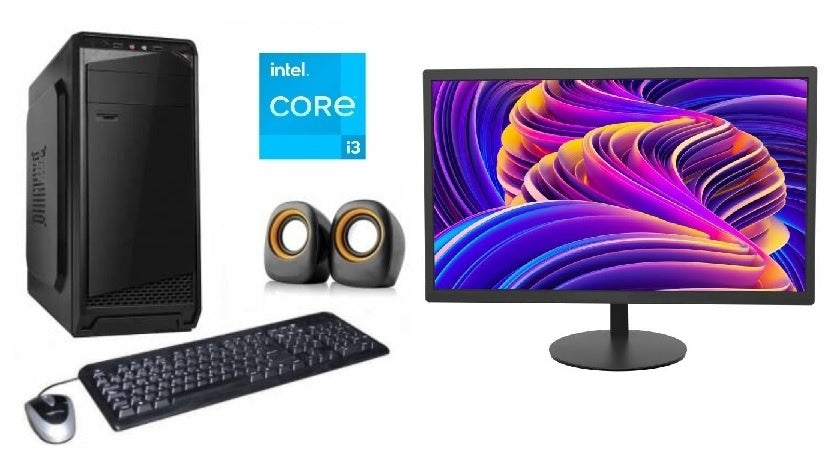 Combo equipo Core i3 13100 + Monitor 19 nuevos!